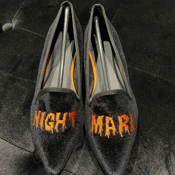 BRAND NEW ASOS NIGHTMARE HALLOWEEN COLLECTION LOAFERS SZ 6 US WOMEN - Picture 3 of 4